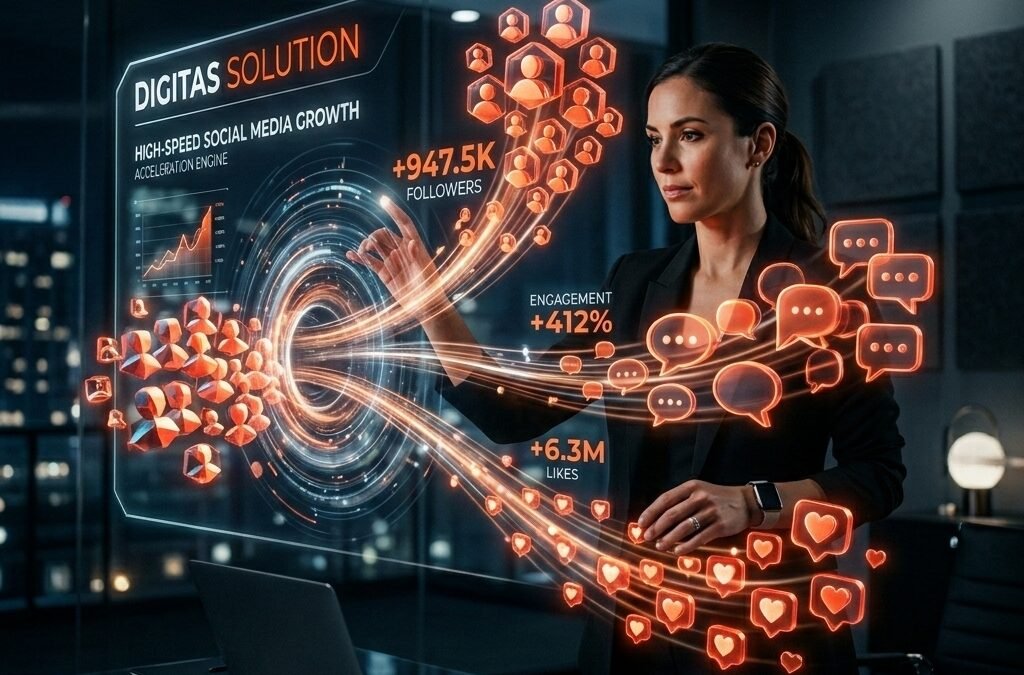 High Speed Social Media Growth